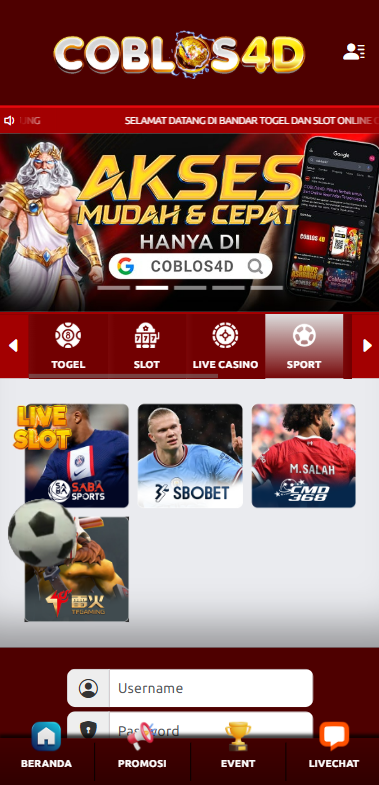 Screenshot CIVICTOTO tampilan jackpot